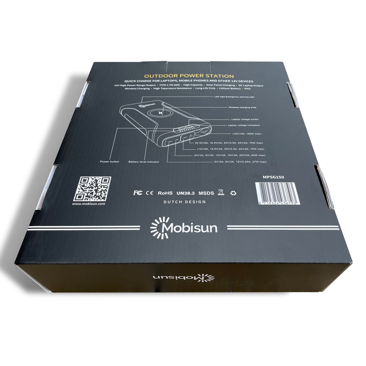 Mobisun 60W panneau solaire + 72,000mAh / 266Wh / 150W Outdoor Powerbank Bundle - Image 48
