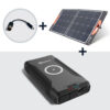 Mobisun 100W Solarpanel + 72.000mAh / 266Wh / 150W Outdoor Powerbank Bundle