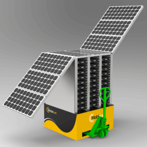 Mobisun PowerHive 60 – Mobiele energieovoorziening 48 kWh IP54 & STANAG